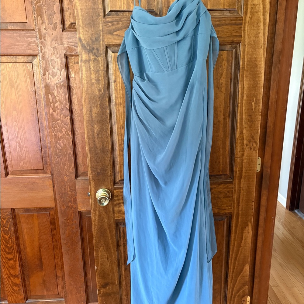 Kendall & Kylie Blue Maxi Dress